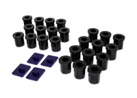 Landcruiser 71-80 (55Series) Heavy Duty Front & Rear Spring Bush Kit - Super