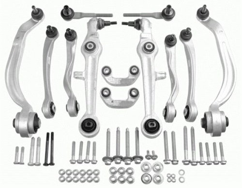 Link Set, wheel suspension Right LEMFORDER for