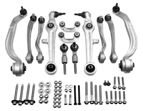 Link Set, wheel suspension Front Axle Right LEMFORDER for