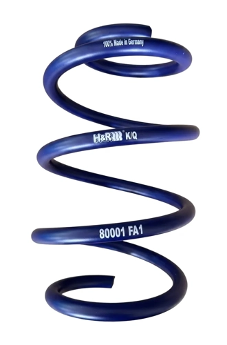 1x H+R -50mm Front Lowering Spring for VW TRANSPORTER T5 T6 Van >1550Kg 80001FA1