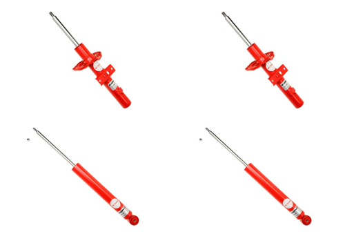 Front + Rear Koni Active Uprated Shock Absorber Set VAG-SA1251