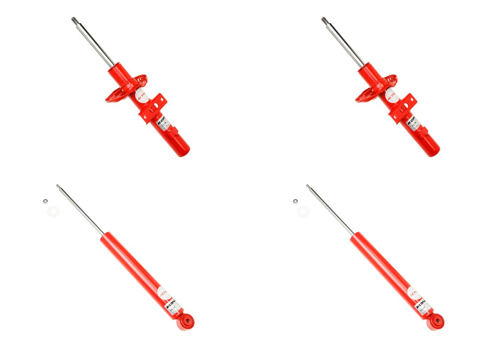 Front + Rear Koni Active Uprated Shock Absorber Set VAG-SA1654