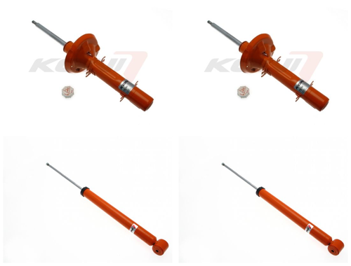 Front + Rear Koni STR.T Uprated Shock Absorber Set VAG-ST1210