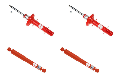 Front + Rear Koni Active Uprated Shock Absorber Set VAG-SA1211