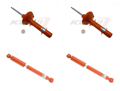 Front + Rear Koni STR.T Uprated Shock Absorber Set VAG-ST1211