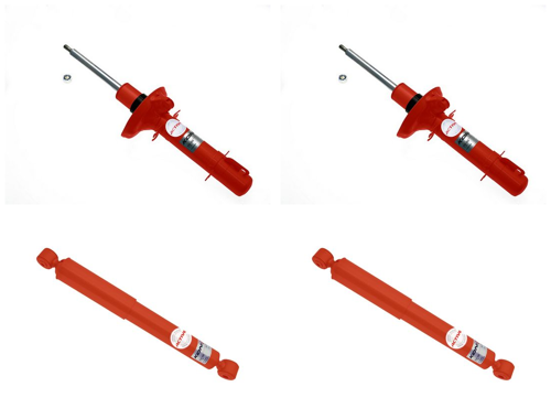 Front + Rear Koni Active Uprated Shock Absorber Set VAG-SA1282