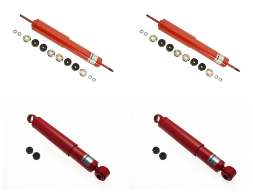 Front + Rear Koni Heavy Track Uprated Shock Absorber Set TO-HT1415