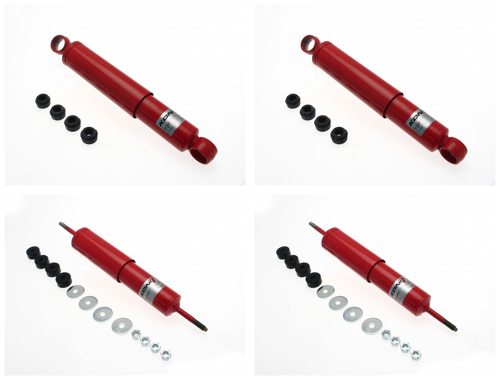 Front + Rear Koni Heavy Track Uprated Shock Absorber Set TO-HT1598