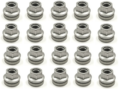 20x Ford Transit 00> Replacement Wheel Nut Lug Nut M14x2.0 Flat Seat Ford Wheels