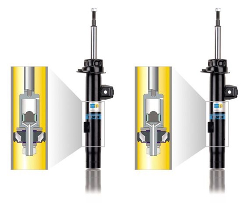 PAIR Bilstein B4 Front Kit Shock Absorbers Dampers High OEM Quality 22-197665