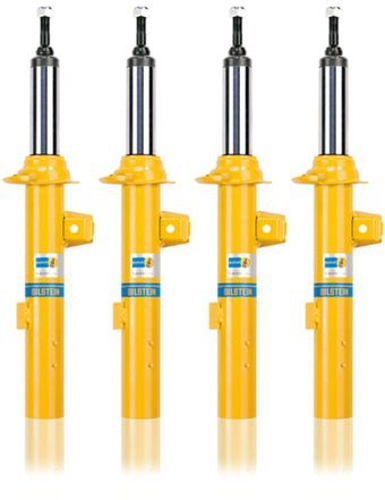 Bilstein 4x B8 Shortened Shock Absorbers Dampers 35-043928 24-026208