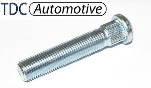 M12x1.5, 41mm long, 12.4mm Spline, Wheel Stud - For Honda Fitments