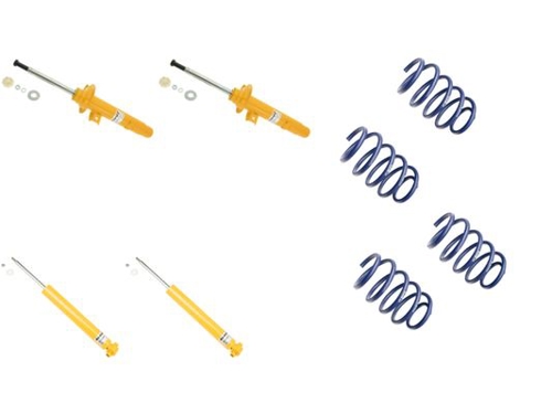 KONI Sport Kit Front + Rear Shock Absorber + Lowering Spring Set