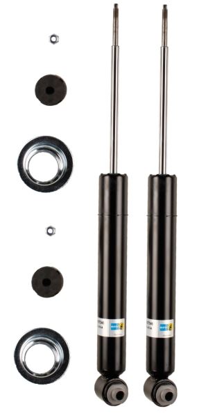 2x Bilstein B4 Pair Rear Shocks Absorbers for BMW 5