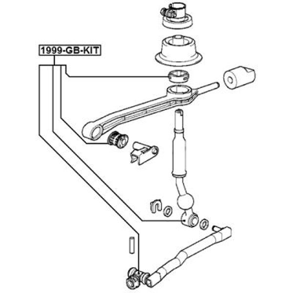 Gearlinkage Shift Selector Repair Kit