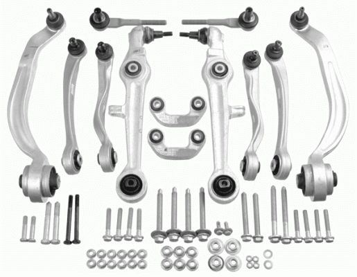 Link Set, wheel suspension Right LEMFORDER for