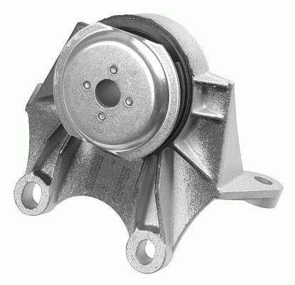 Mounting, automatic transmission Front LEMFORDER