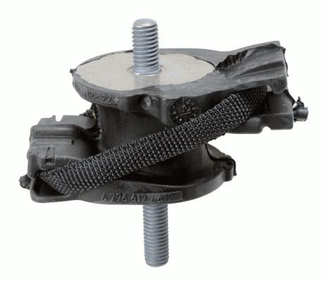 Mounting, automatic transmission Rear LEMFORDER