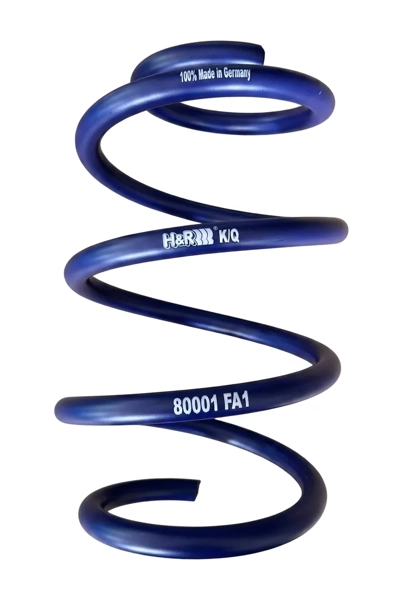 1x H+R -50mm Front Lowering Spring for VW TRANSPORTER T5 T6 Van >1550Kg 80001FA1