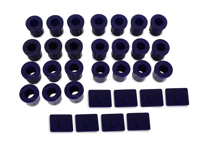 Landcruiser 71-80 (55Series) Front & Rear Spring Bush Kit - SuperPro Poly