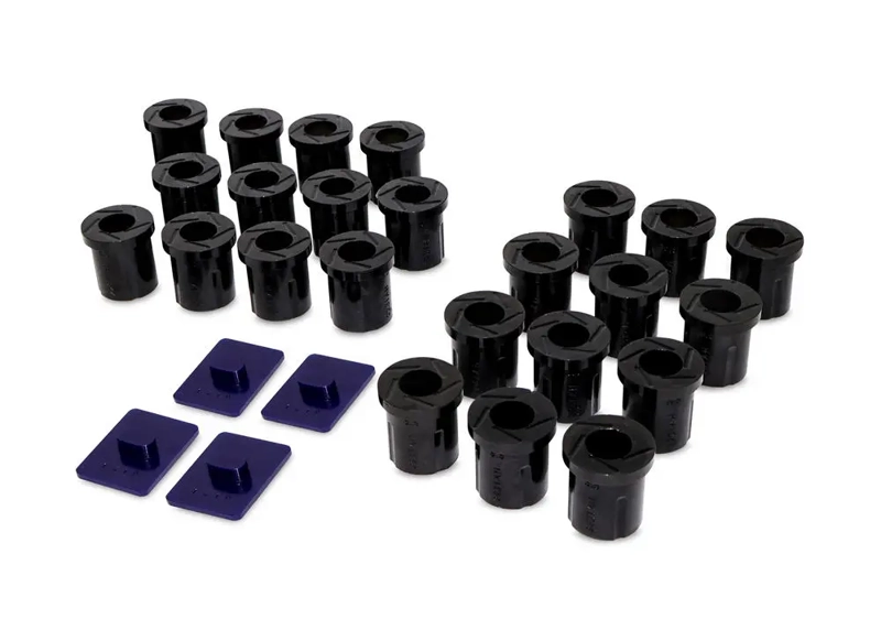 Landcruiser 71-80 (55Series) Heavy Duty Front & Rear Spring Bush Kit - Super