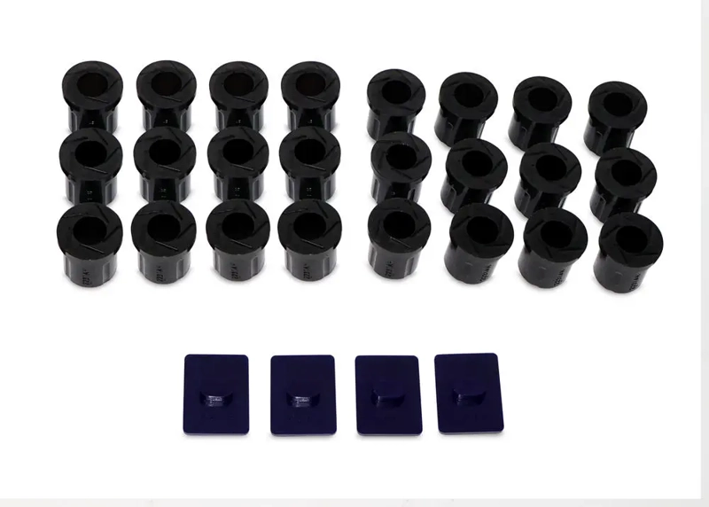 Landcruiser 71-80 (55Series) Heavy Duty Front & Rear Spring Bush Kit - Super