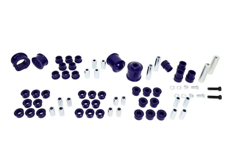 SuperPro Poly Front Rear Running Gear Car Bush Kit Standard Alignment KIT0128AK