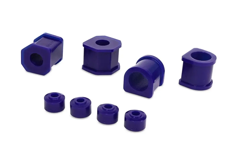 SuperPro Poly 27mm Front Car Anti Roll / Sway Bar Bush Repair Kit KIT5117-27K