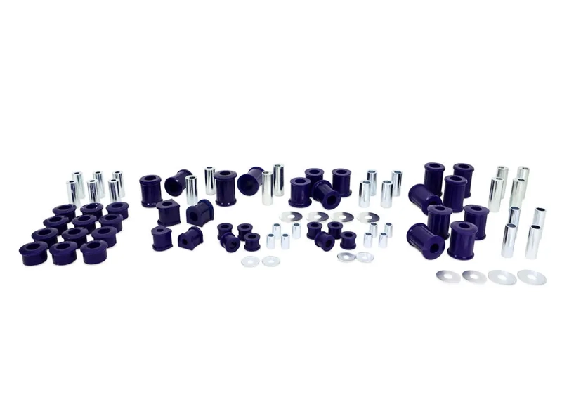SuperPro Poly Front , Rear Suspension Car Bush Kit Alignment Adjust KIT5127ADJK