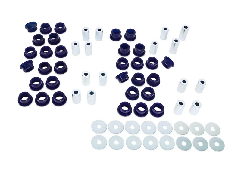 For Vauxhall VX220 Front & Rear Control Arm Wishbone Bush Kit - SuperPro Poly