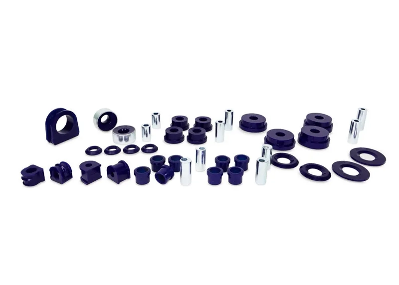 For Audi S3 (99-04) 'Alignment Adjust' Front & Rear Arm Bush Kit - SuperPro Poly