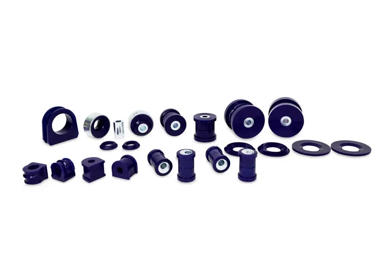 For Audi S3 (99-04) 'Alignment Adjust' Front & Rear Arm Bush Kit - SuperPro Poly