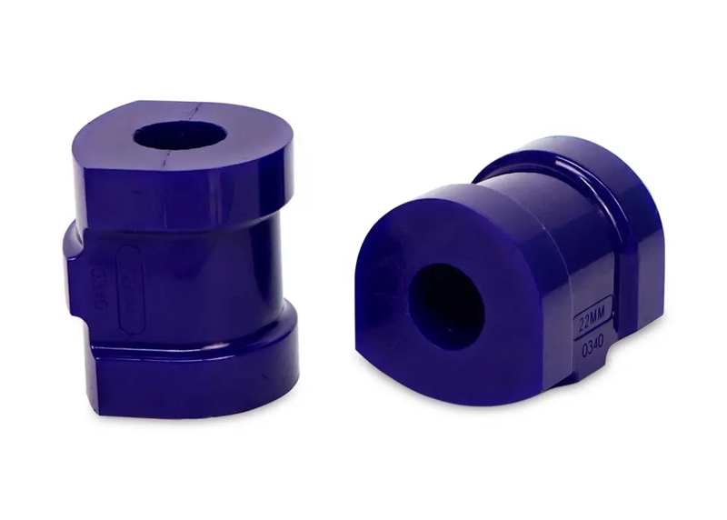 SuperPro 22mm Front Car Anti Roll / Sway / Stabilizer Bar Bush Kit SPF0340-22K