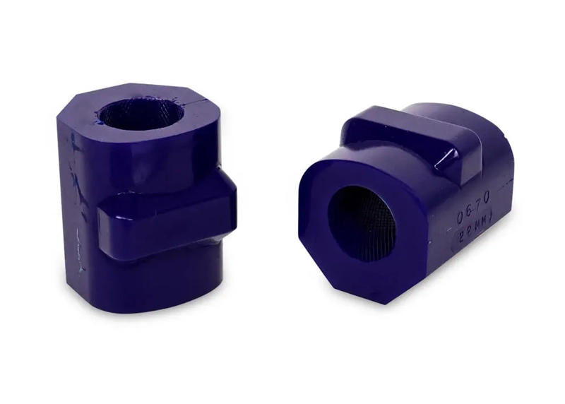 SuperPro Poly 22mm Front Anti Roll Sway Bar Mount Car Bushing Kit SPF0670-22K