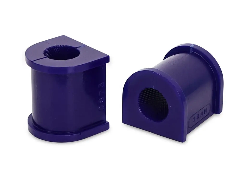 SuperPro Polyurethane 18mm Front Car Anti Roll / Sway Bar Bush Kit SPF0873-18K