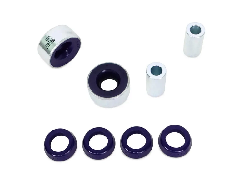 SuperPro Poly Front Lower Control Arm Rear Car Bush Kit 1x Offset Bush SPF2446K