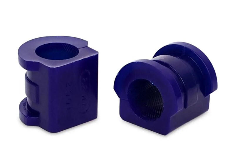 SuperPro Poly 22mm Front Car Anti Roll / Sway Bar Inner Bush Kit SPF2901-22K