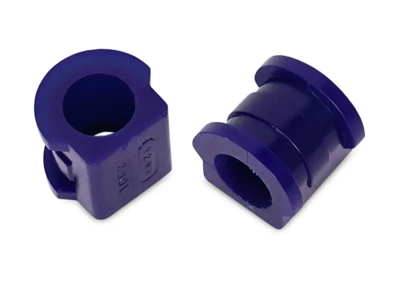 SuperPro Poly 22mm Front Car Anti Roll / Sway Bar Inner Bush Kit SPF2901-22K