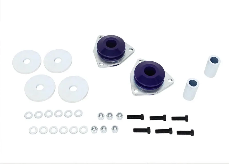 SuperPro Polyurethane Front Strut Brace Bar Trailing Arm Car Bush Kit SPF2989K