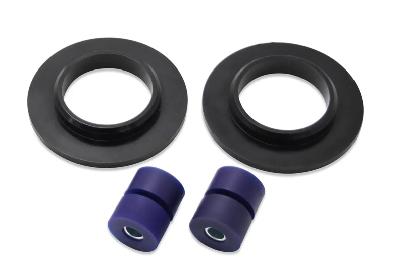 SuperPro Polyurethane Front Spring Insulator Upper Car Bushing Kit SPF3026K