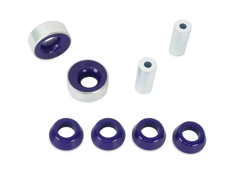 SuperPro Poly Front Lower Control Arm Rear Car Bush Kit Double Offset SPF3967K