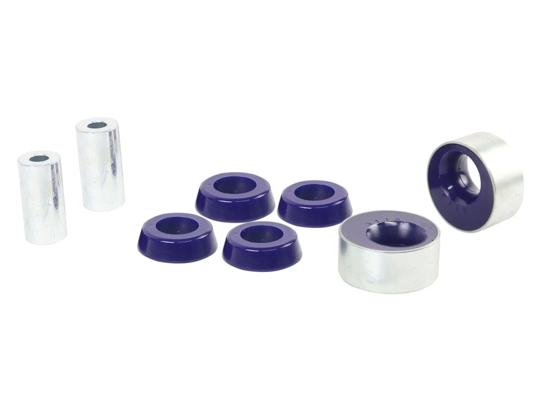 SuperPro Poly Control Arm Lower-Inner Rear Bush Kit - Double Offset SPF4435K