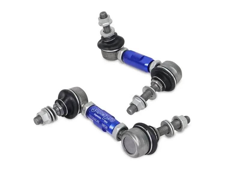 PAIR SuperPro Antiroll/Sway Bar Universal Adjustable Drop Links 10mm x 100-120mm