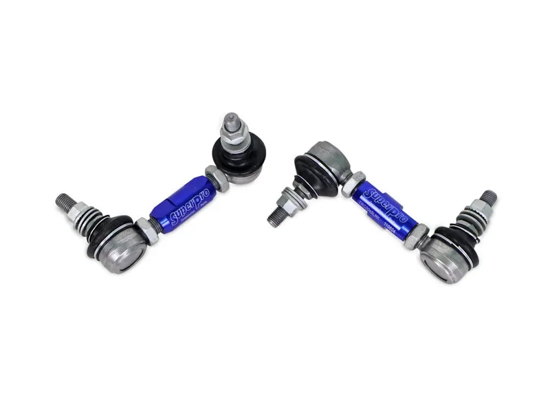 PAIR SuperPro Antiroll/Sway Bar Universal Adjustable Drop Links 10mm x 100-120mm