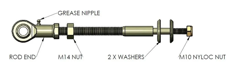 HD BALL PIN SWAY BAR LINK