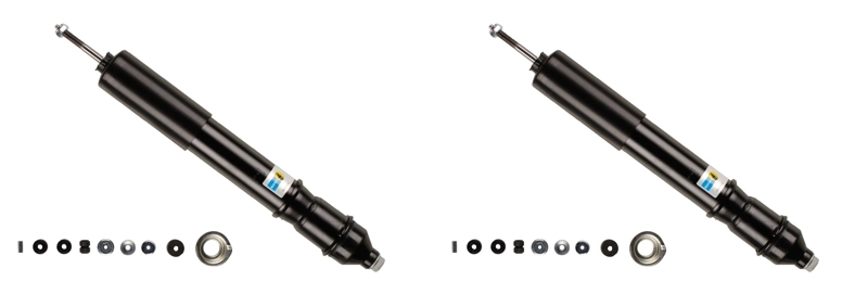 PAIR Bilstein B4 Rear Kit Shock Absorbers Dampers High OEM Quality 19-124568