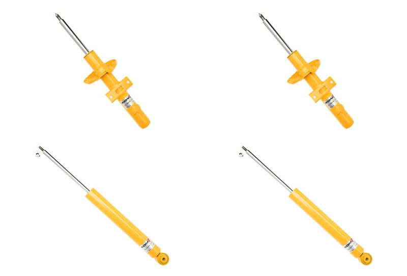 Front + Rear Koni Sport Uprated Shock Absorber Set VAG-SP1251