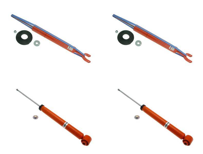 Front + Rear Koni STR.T Uprated Shock Absorber Set VAG-ST1084