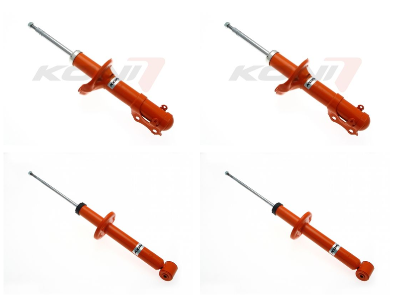 Front + Rear Koni STR.T Uprated Shock Absorber Set VAG-ST1255