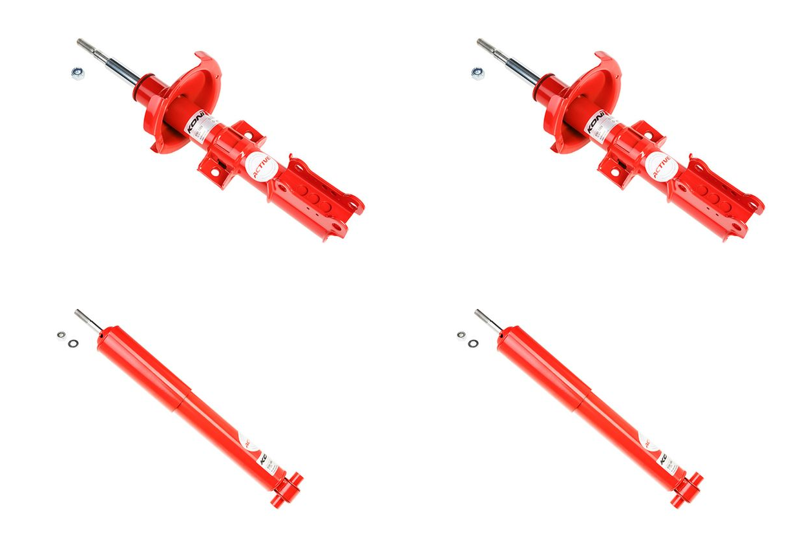 Front + Rear Koni Active Uprated Shock Absorber Set VO-SA1376